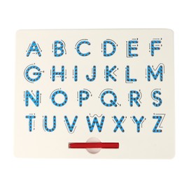 A Z Letters Alphabet Magnetic Drawing Writing Board Kids Educational Toys (Blue)