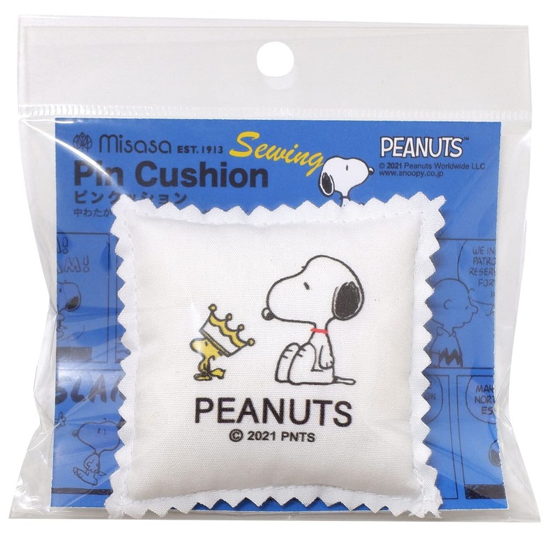Misasa Snoopy Sewing Notion Pin Cushion NO.8643