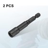 HARFINGTON 2pcs Magnetic Nut Driver 6mm Hex Drive Socket CR-V