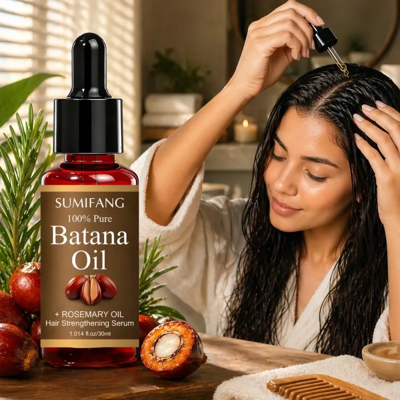 Aceite Batana Sumifang 2 Pack Para Cabello Dañado
