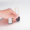 QUARKZMAN Pack of 54 Magnetic Whiteboard Labels 3 x 1