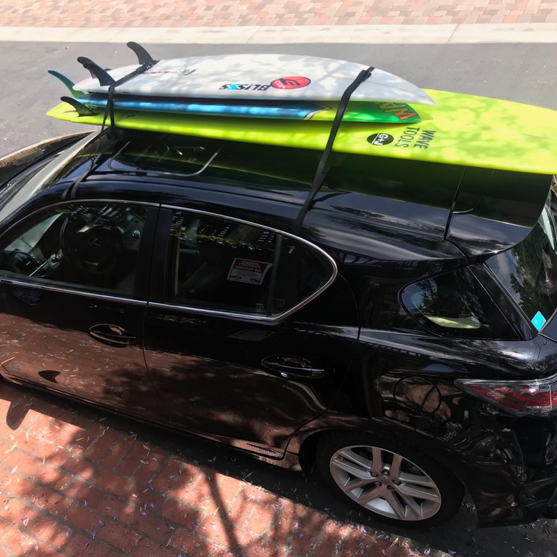 Universal SUP Surf Rack for Cars | Paddle Board Soft