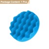 HARFINGTON Buffing Sponge Pads 5" Polishing Wheel Waffle Finishing Grip