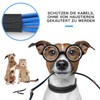 AGPTEK 2 m Cable Sleeve, 25-39 mm Self-Closing Cable Duct,