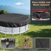 LXKCKJ 12 Ft Round Pool Cover, Solar Covers for Above