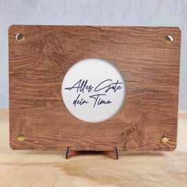 Hannover Geldkarte - XL Geldgeschenk aus Holz inkl. Ständer | Hannover - Hannover Fanartikel, Hannover Geschenk, Karte für Hannover Fans, Geschenk Hannover