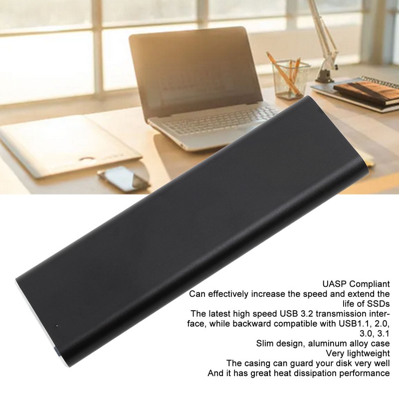 SSD Enclosure M.2 Nvme PCIE NGFF Type C USB 3.1