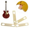 4Pcs Guitar Neck Shim Brass Material Heightening Gasket Set Musical