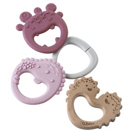 B.Box Trio Teether Blush
