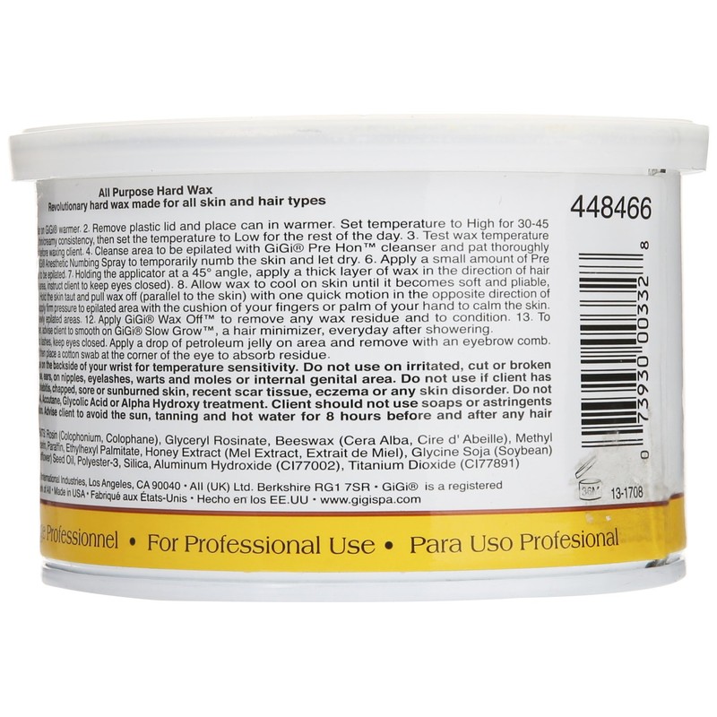 GiGi All Purpose Hard Wax for Hair Removal - DIY