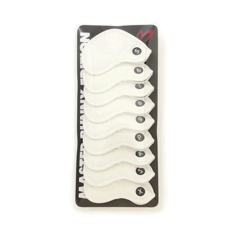 Master Bunny Iron Cover Set (9 Piece Set, Synthetic Leather)