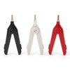 Kelvin Test Clip, Walfront P2004 3-Piece Gold-Plated Copper Crocodile Clamp,
