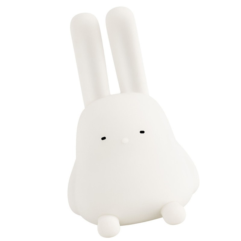 Bunny Night Light Delay Turn Off Cute Soft Silicone Kids