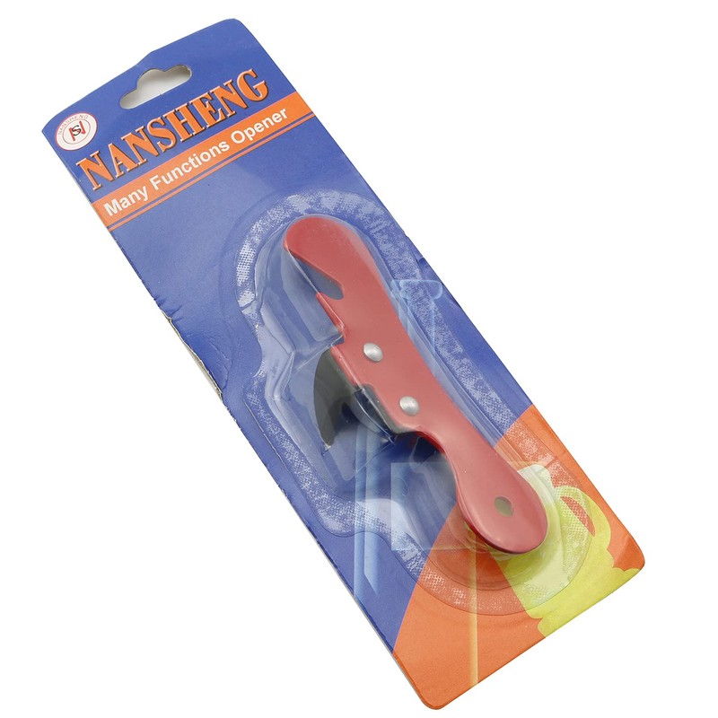 YYANGZ 1PC Manual Can Openers, Two-in-one Opening Tool, Handheld Camping