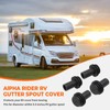 RV Cover Protector, Alpha Rider RV Gutter Spout Cover System，RV