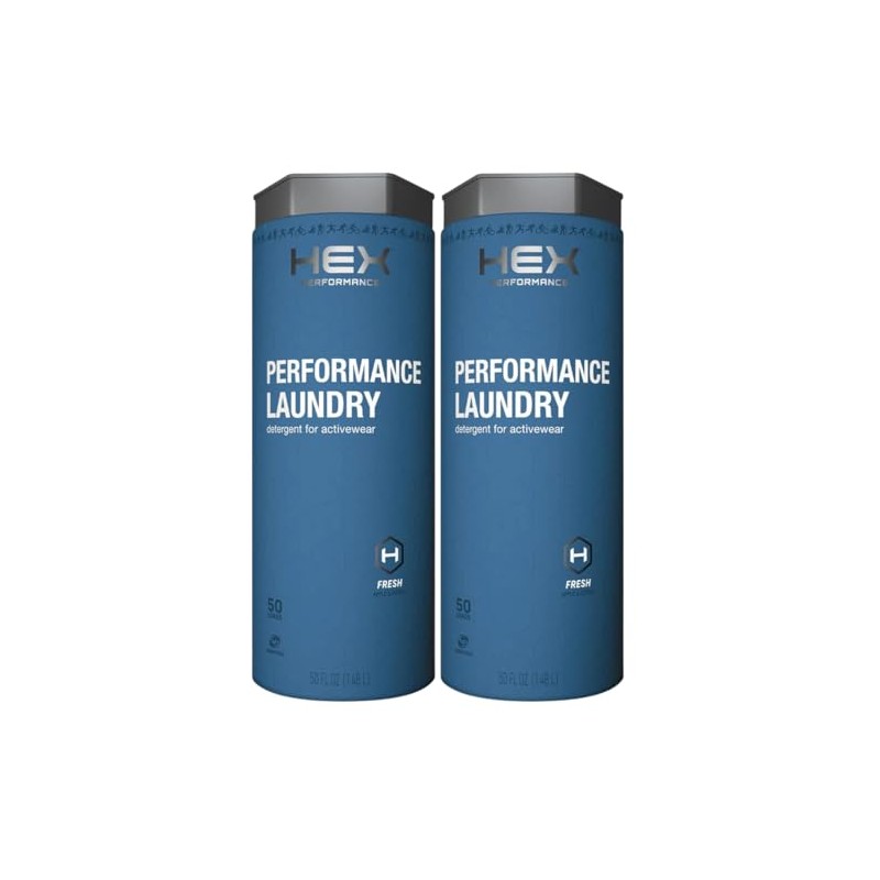 HEX Performance Laundry Detergent, Fresh & Clean, 100 Loads (Pack