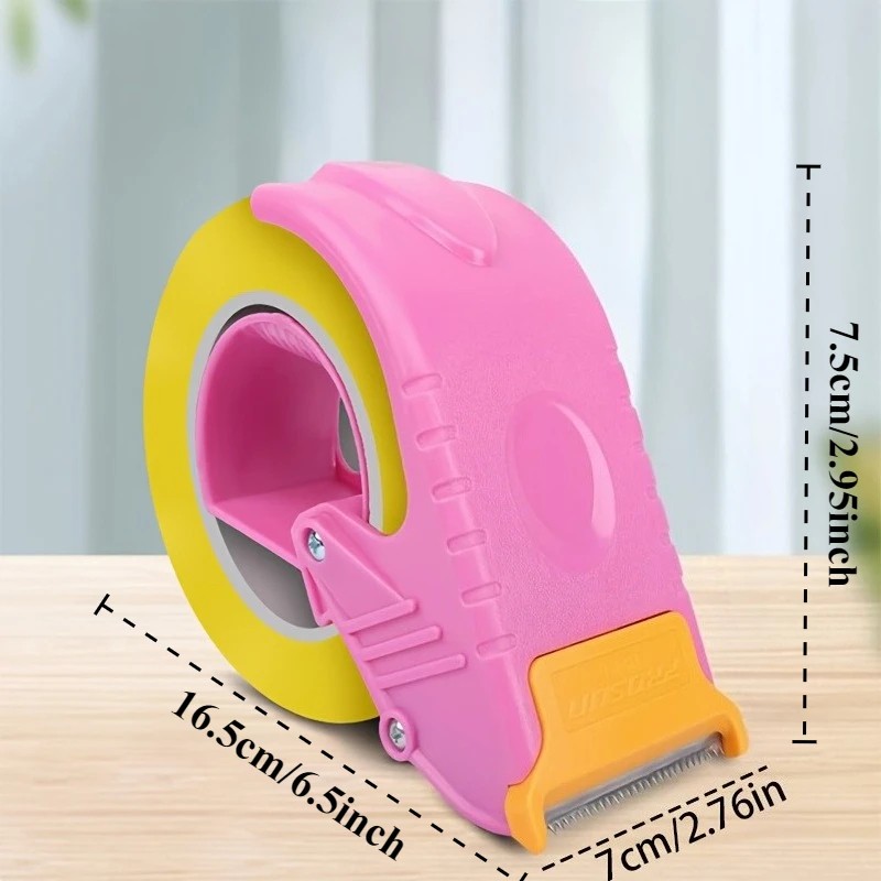 Handheld Packing Tape Dispenser for 2-Inch Tape – Adjustable 45–60mm