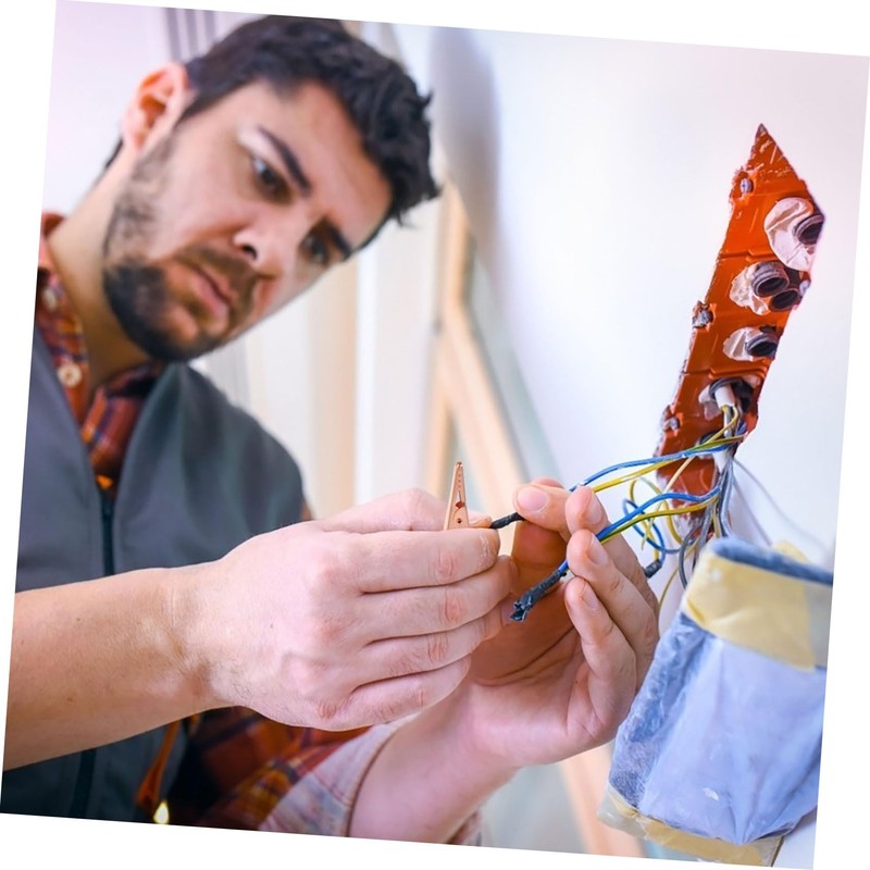 CHILDWEET 10pcs Alligator Clips for Electrical Testing Wire Tester Clips