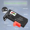 Arolife Battery Tester, Universal Small Battery Checker Tester with Analog