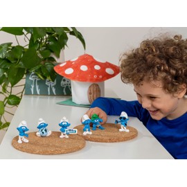 Schleich Schleich Smurfs, Collectible Retro Toys and Figurines for All Ages, Dimwitty Smurf Figure