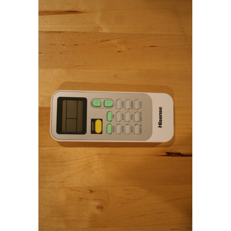 Hisense DG11J1-98 Remote Control for Portable Air Conditioner