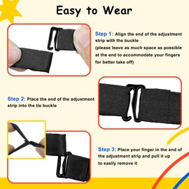 Luckyvestir Boys Bow Tie Pre-Tied Adjustable Kids Bow Ties Solid Color Toddler Bow Tie for Boys Girls Kids Toddler Baby