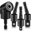 4 Pcs Impact Socket Adapter Set 90 Degree right angle