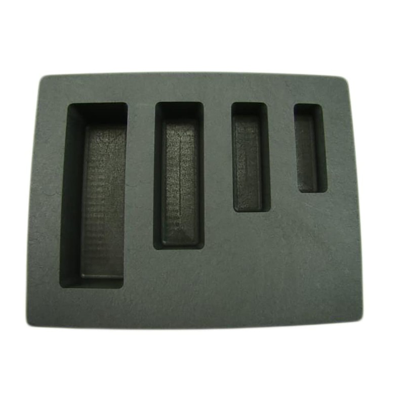 1-2-5-10 oz KitKat Gold Bar High Density Graphite Mold -
