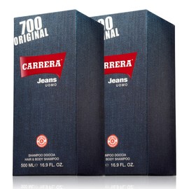 Carrera Jeans 700 Original Hair & Body Shampoo (Pack of 2)