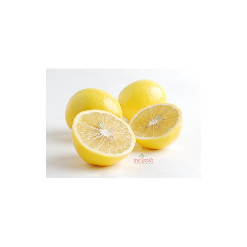 Melissa's Meyer Lemons (5lbs), Fresh Citrus for Baking, Cooking, or