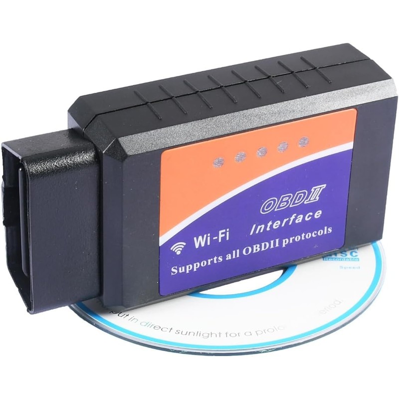OBDII ELM 327 WiFi OBD2 Scanner Interface Diagnostic Tool Support