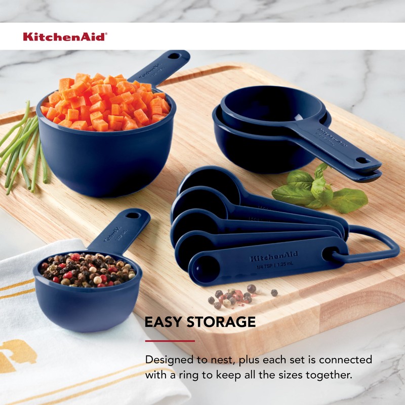 KitchenAid Universal Easy To Read Measuring Cup and Spoon Set