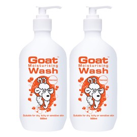 Goat Soap Moisturizing Body Wash Value Duo Pack 16.9 oz - Body Wash to Revive your Skin - Oatmeal