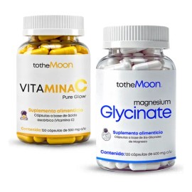 Bis Glicinato Magnesio Vitamina 120cps Tothemoonmx