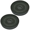 SPARES2GO Active Carbon Vent Filter for Belling Cooker Hood Extractor
