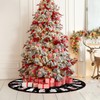 Large Christmas Tree Skirt, 122 cm Christmas Tree Skirt, Christmas