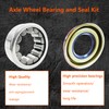 BIGLKNM Pair Rear Left and Right Axle Wheel Bearing and