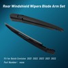 Memiuyelay Rear Windshield Wipers Blade Arm Set Fit for Buick