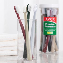 Abka [Abka] 16 large-capacity ultra-fine bristle toothbrushes / [아브카] 대용량 초극세모 작은 칫솔 16개입
