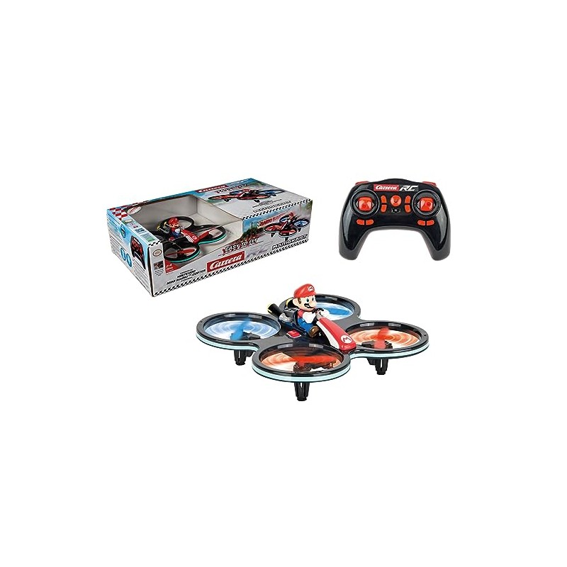 Carrera RC Kart 370503024P RC, Mario Mini Copter