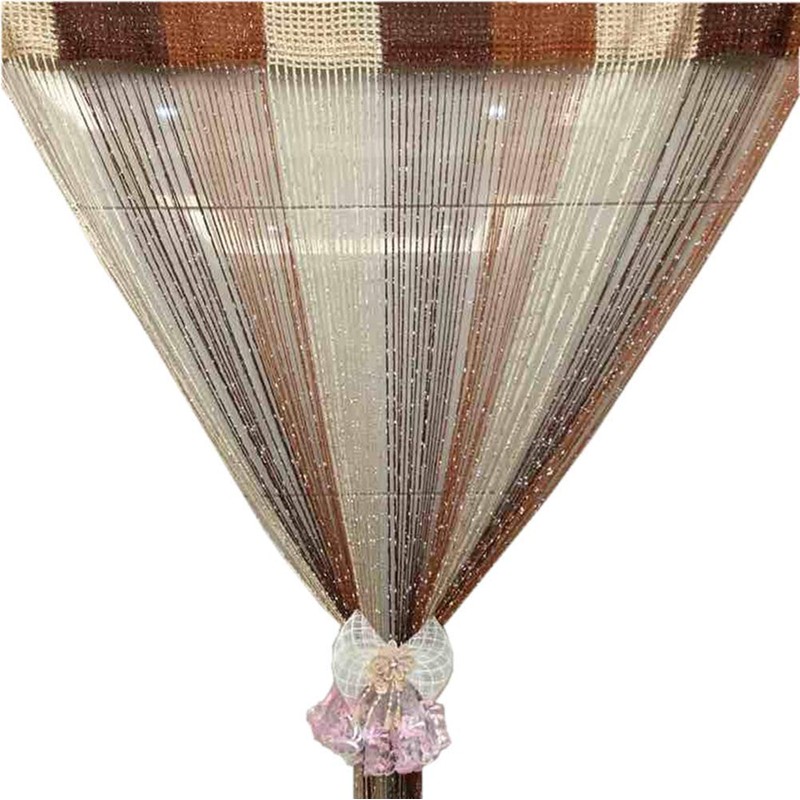 ave split Decorative Door String Curtain Wall Panel Fringe Window