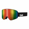 Goggle Four Asian Fit - Solid Black-Rainbow Chrome_102