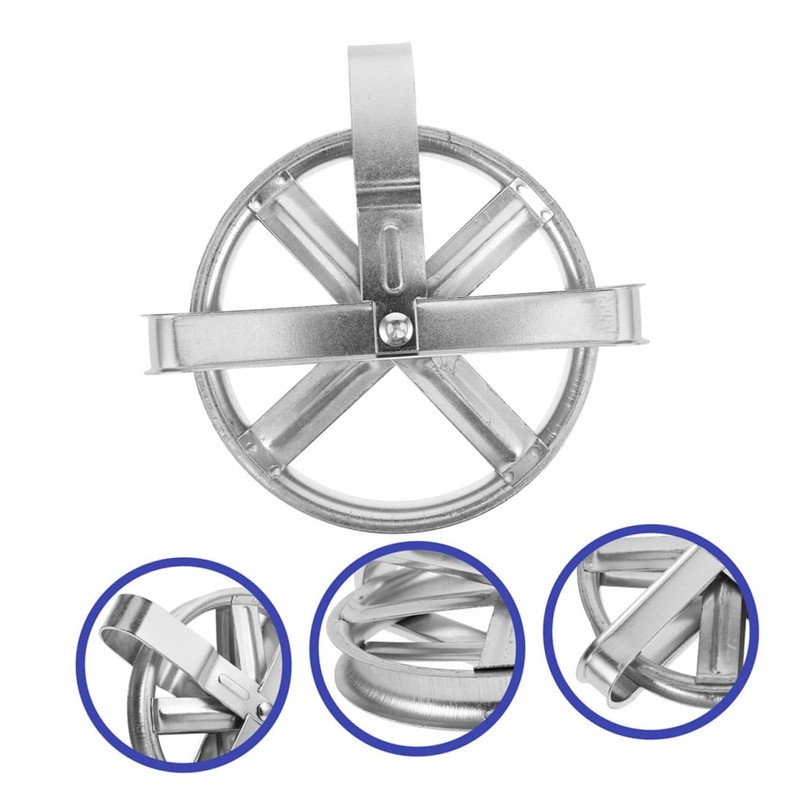 Hohopeti 2Pcs Clothesline Pulley Kit Washing Line Pulley System for