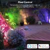 ZYAN 8 Pack 36W Smart Landscape Lights, RGBW Color Changing