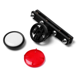 LICHIFIT Bike Seat Bow Hidden Bracket Mount Reflector Protective Shell Cover Fixed Holder for AirTag