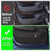 LUNQIN Car Protector Door Anti Kick Pad for Volvo XC60