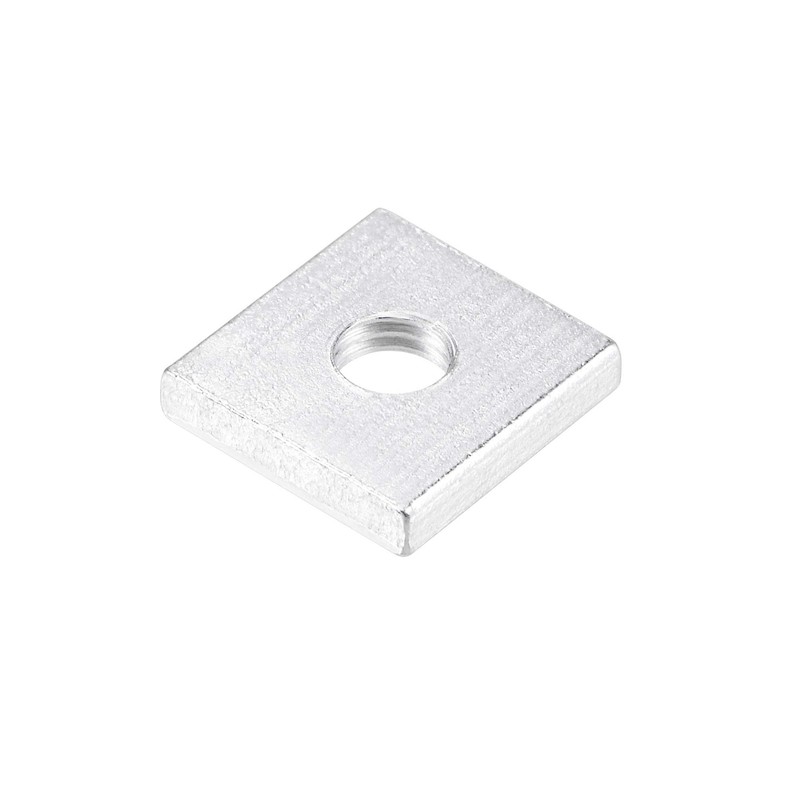 uxcell Square Nuts, M4x10mmx2mm Zinc-Plated Metric Coarse Thread Assortment Kit,