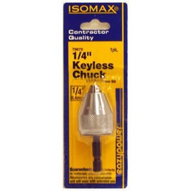 Eazypower 79675 1/4-Inch Keyless Chuck, 1-Pack