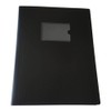 Janrax A4 Flexible Cover Display Book - Presentation Folder (Black,