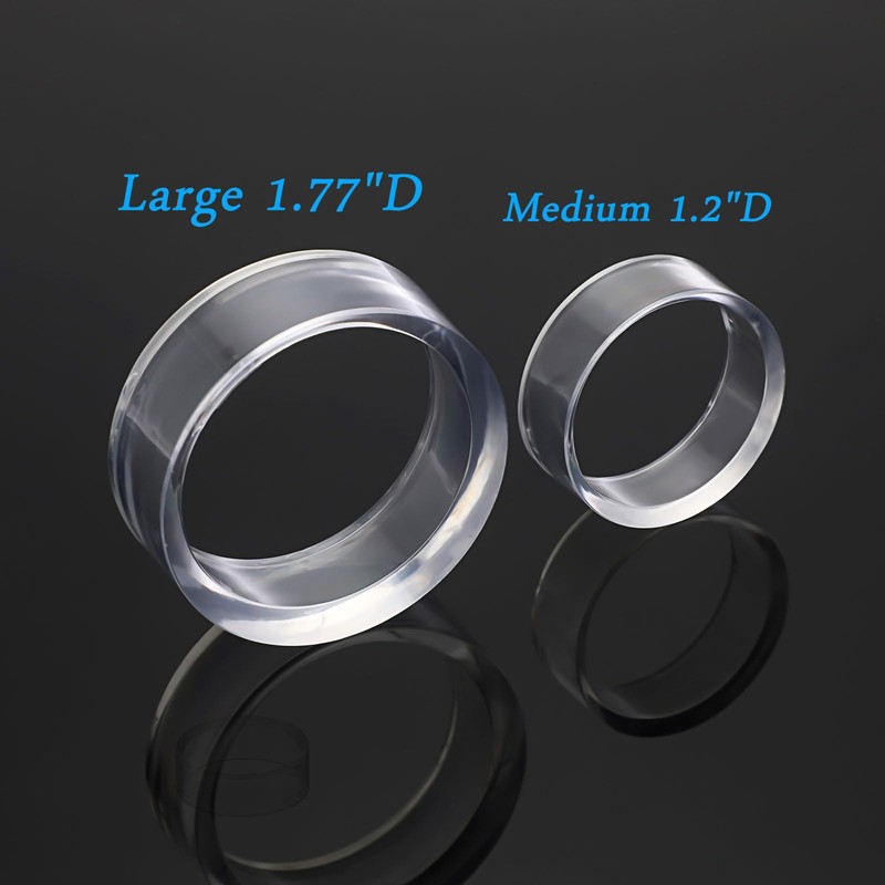 Hipiwe 12Pcs Sphere Hoder Stand Clear Sphere Display Stand Holder